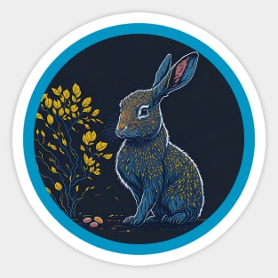 Easter Bunny Sticker